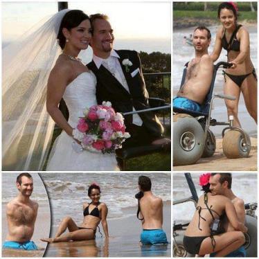 Nick Vujicic wedding pics - MyWay Coaching